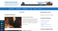 Desktop Screenshot of fmmeducacion.com.ar